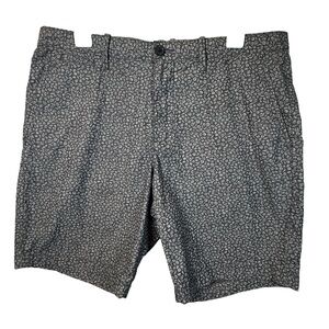 Original Penguin Black Patterned Flat Front Shorts Men’s Size 34 (EU 50)